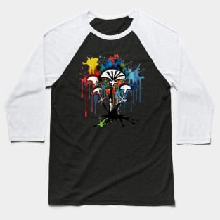 Spor Print Baseball T-Shirt